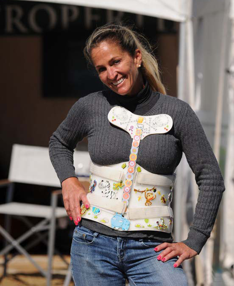 Sandy Ferrell Is Finding Fashion Opportunities In A Broken Back The Chronicle of the Horse